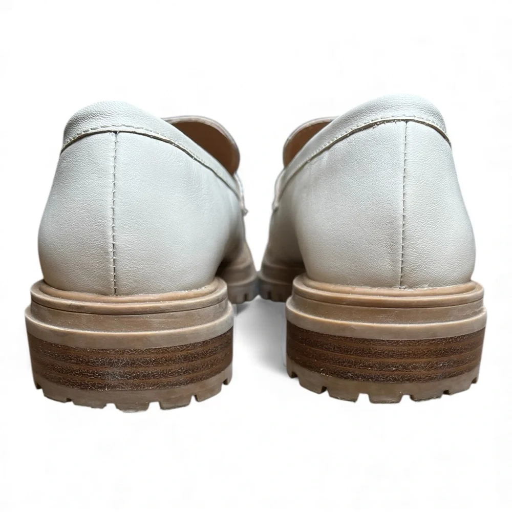 Madewell Lugsole Leather Loafer Sz 9 - Picture 6 of 9